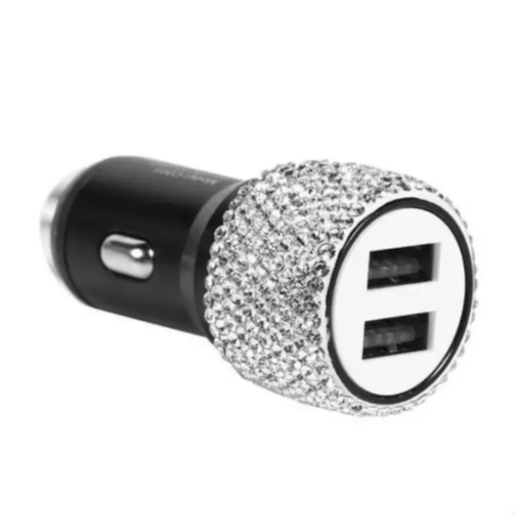 Diamond Crystal usb port! For car. Fast charging....beautiful stylish...
